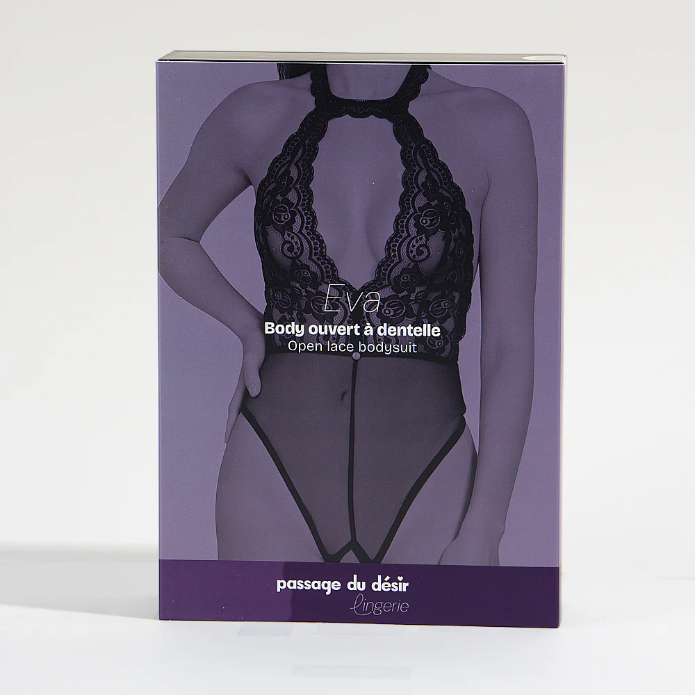 Body ouvert à dentelle Eva - Image 5