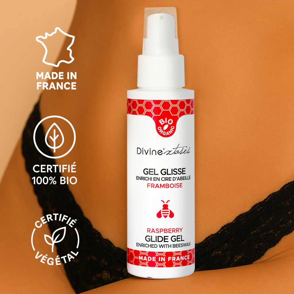 Gel glisse framboise Divinextases - Image 3