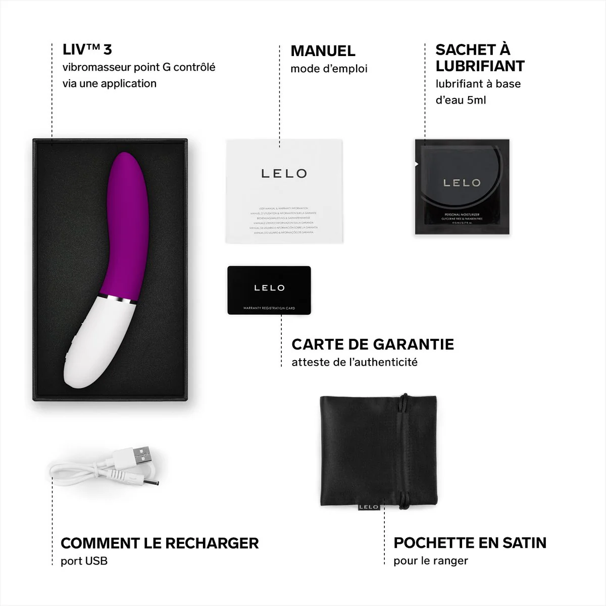 Vibro point G connecté Liv 3 de Lelo - Image 6